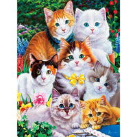 Playful Paws - Puuurfectly Adorable 300 Piece EZ Grip Puzzle by MasterPieces - BIG FRENCHIES