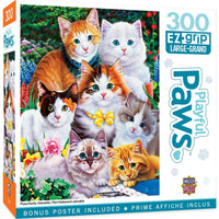 Playful Paws - Puuurfectly Adorable 300 Piece EZ Grip Puzzle by MasterPieces - BIG FRENCHIES