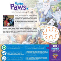 Playful Paws - Washing Time 300 Piece EZ Grip Puzzle by Masterpieces Puzzles - BIG FRENCHIES
