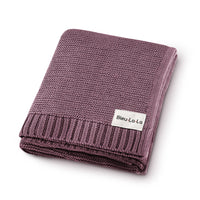 Heritage Knit - 100% Organic Cotton Luxury Knit Baby Swaddle Blanket