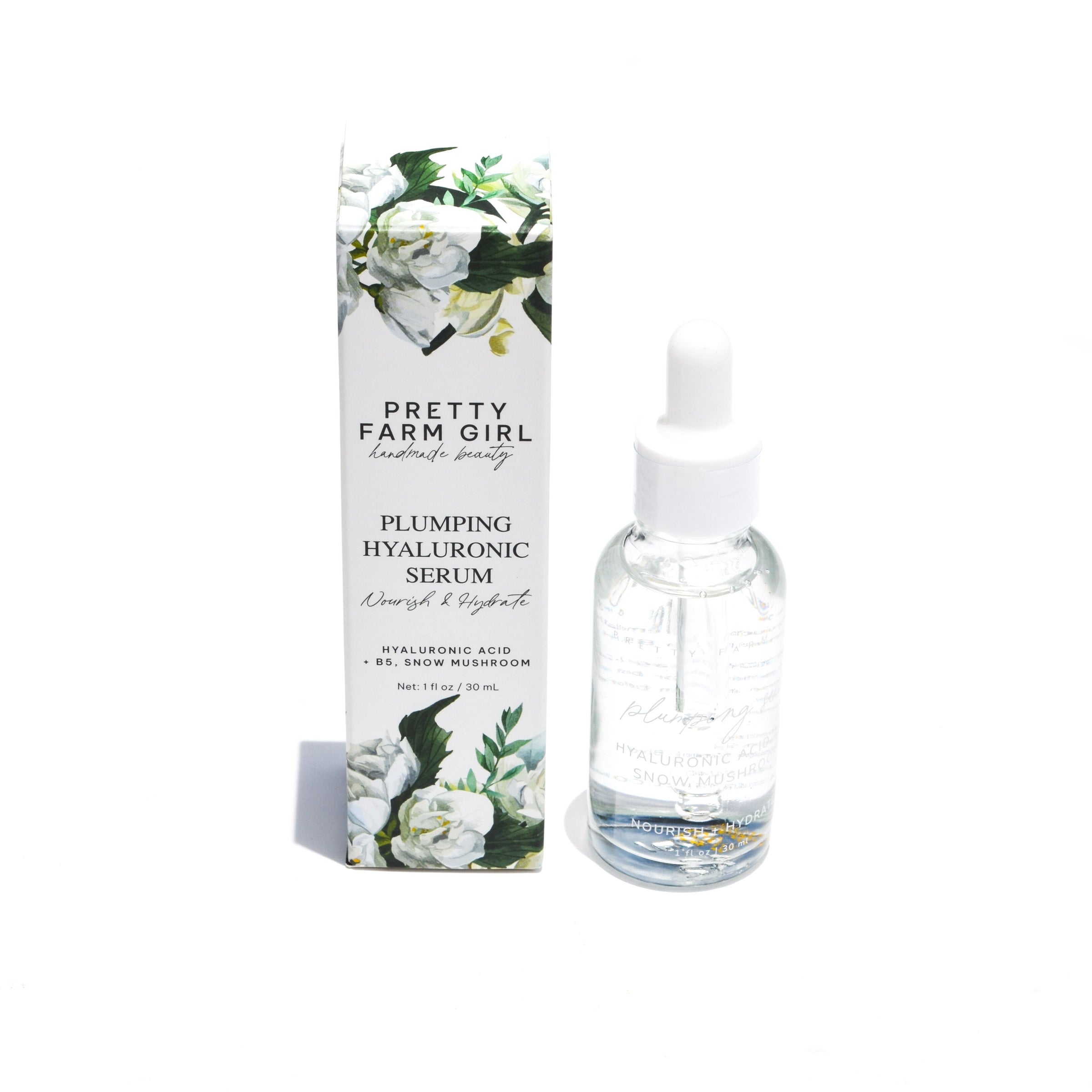 Hyaluronic Plumping Serum with Vitamin B5 + Snow Mushroom - BIG FRENCHIES