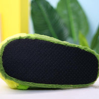 Plush Avocado Slippers Fruit Toys Cute Warm Winter Shoes Women Indoor Household Slippers With Fuzzy Plush Faux Fur Comfy Memory Foam Slip On House Shoes - BIG FRENCHIES