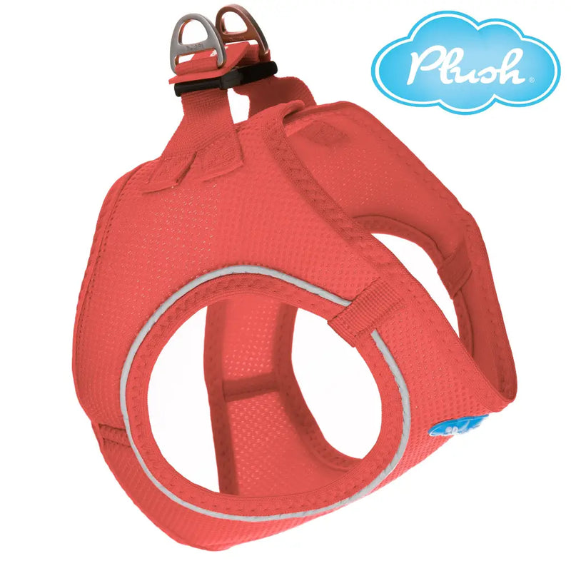 Plush Step In Air Mesh Harness - BubbleGum Pink-Step In Harness-BIG FRENCHIES-MyPlushusa