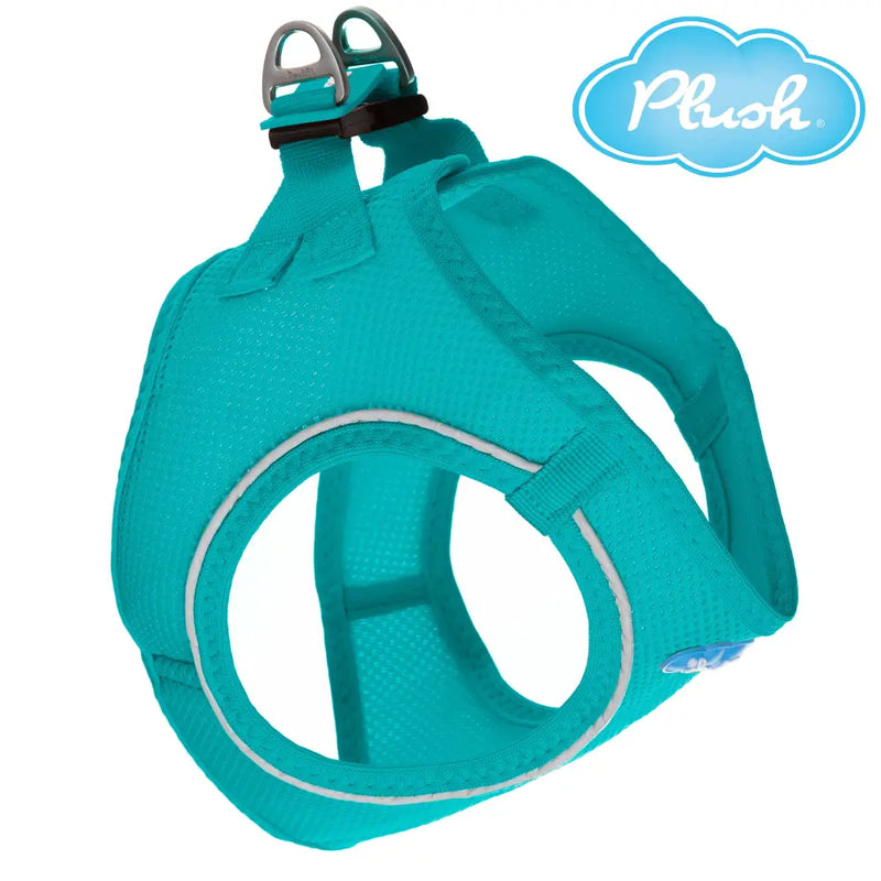 Plush Step In Air Mesh Harness - Turquoise-Step In Harness-BIG FRENCHIES-MyPlushusa