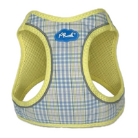 Plush Step In Harness Spring Plaid