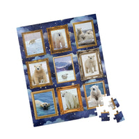 Polar Bear Puzzle with Clouds - BIG FRENCHIES