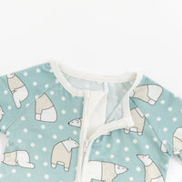 Polar Bears (Convertible Zip Footies) - BIG FRENCHIES
