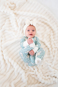Polar Bears (Convertible Zip Footies) - BIG FRENCHIES