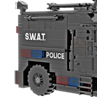 Police Armored S.W.A.T. Vehicle - Custom Building Set - Made Using LEGO® Parts