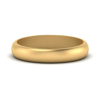 Low Dome 6mm Men Wedding Band