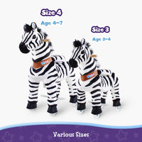 Model U® Zebra Ride-On Toy Age 4–7
