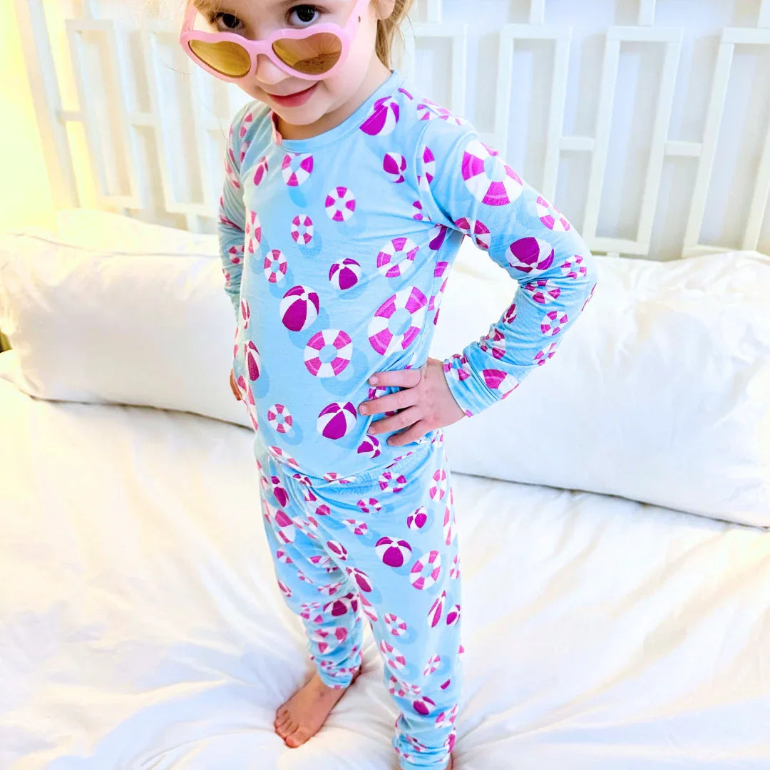 Hamptons Pool Party Pink Two-Piece Set - BIG FRENCHIES