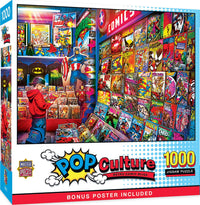 Pop Culture - Retro Comic Bliss 1000 Piece Jigsaw Puzzle by Masterpieces Puzzles - BIG FRENCHIES