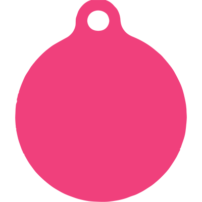 Pop Art Dogs HD Dog ID Tag