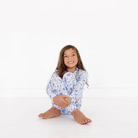 Porcelain Vine Bamboo Toddler Pajama Set - BIG FRENCHIES