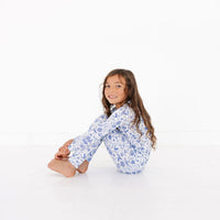 Porcelain Vine Bamboo Toddler Pajama Set - BIG FRENCHIES