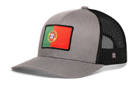 Portugal Flag Trucker Hat  |  Portuguese Snapback