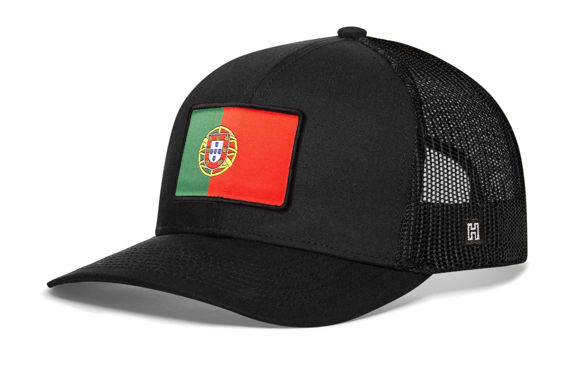 Portugal Flag Trucker Hat  |  Portuguese Snapback