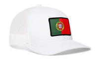 Portugal Flag Trucker Hat  |  Portuguese Snapback