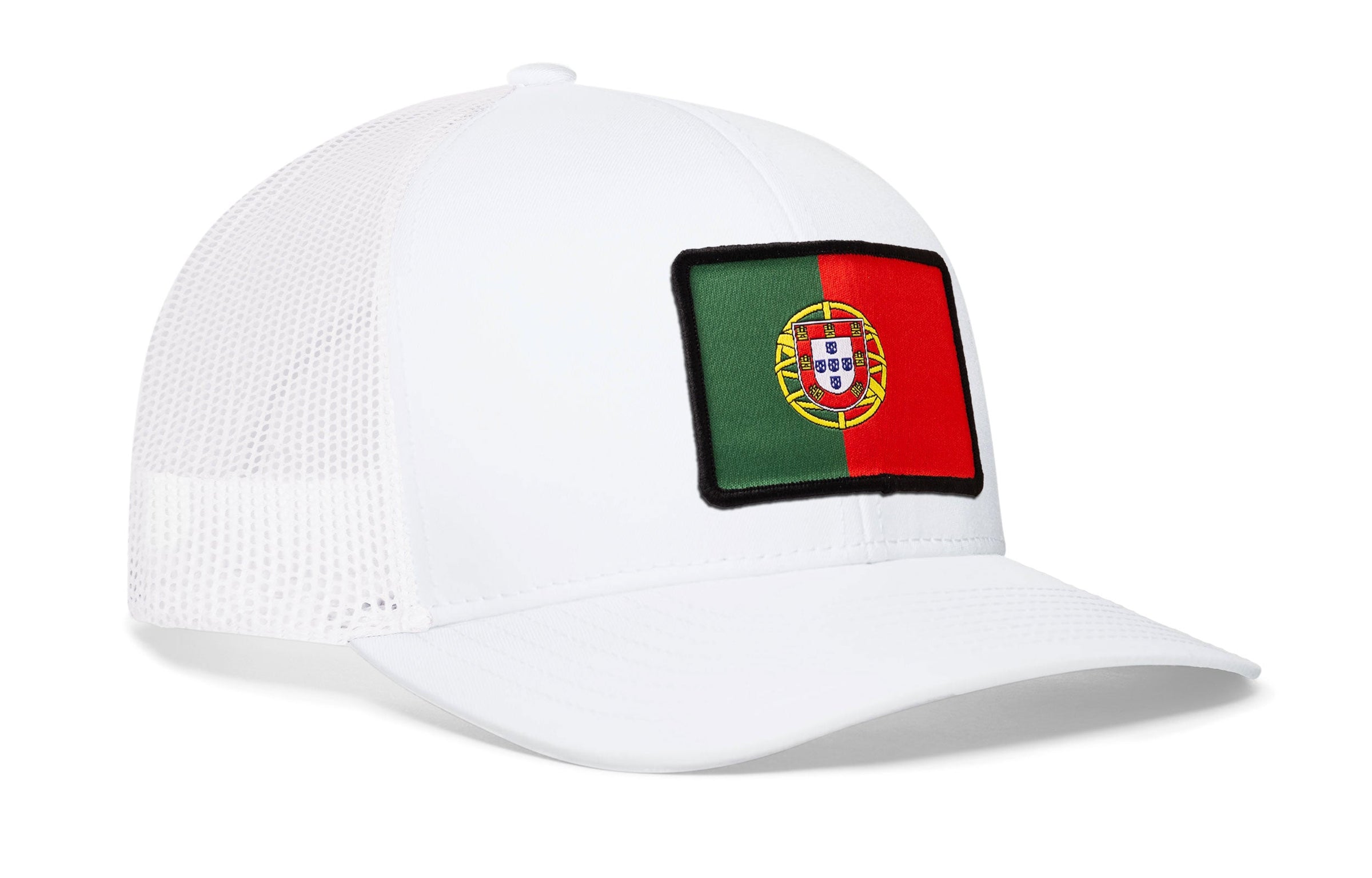 Portugal Flag Trucker Hat  |  Portuguese Snapback