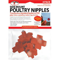 Poultry Nipples, 4 pk