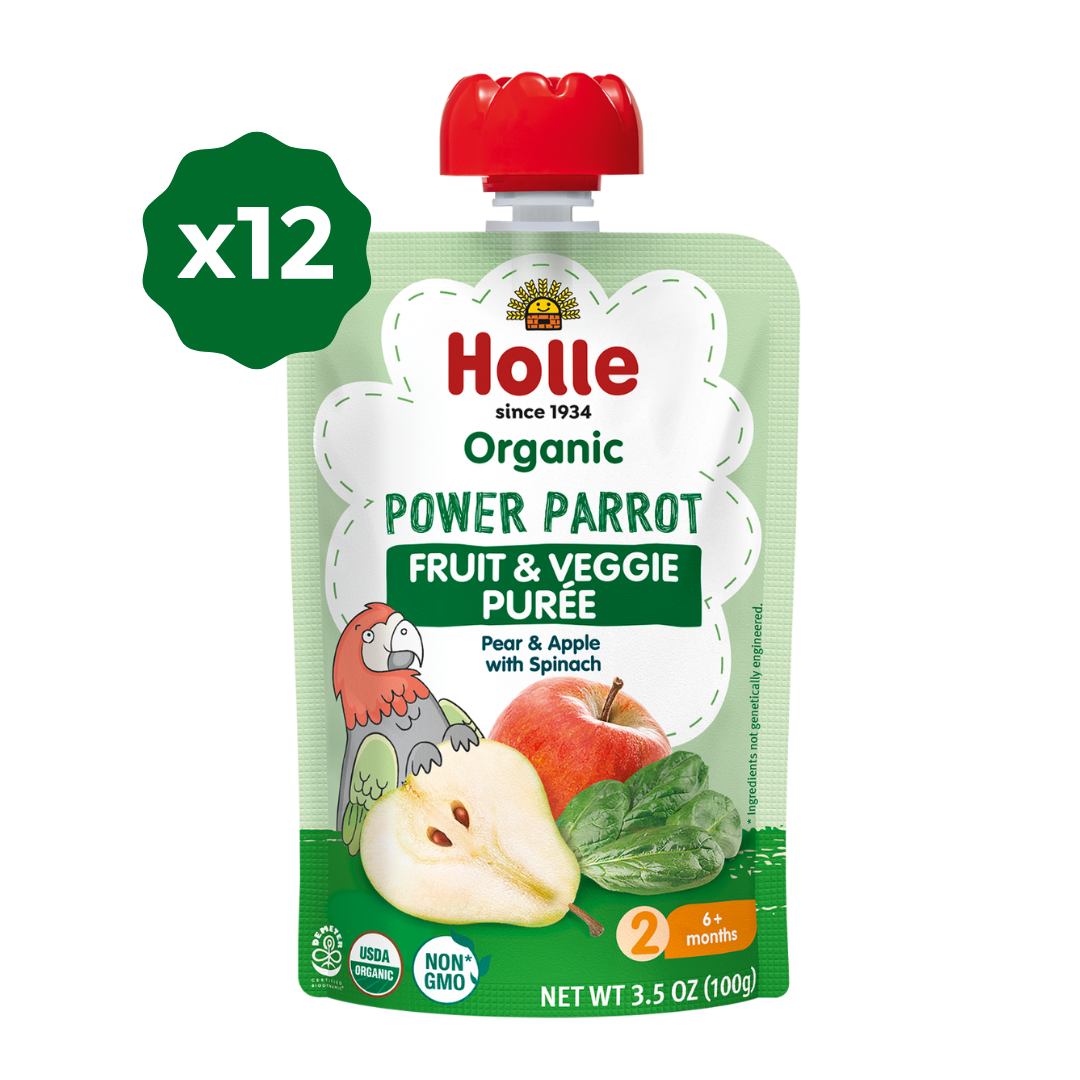 Organic Power Parrot - Fruit & Veggie Puree