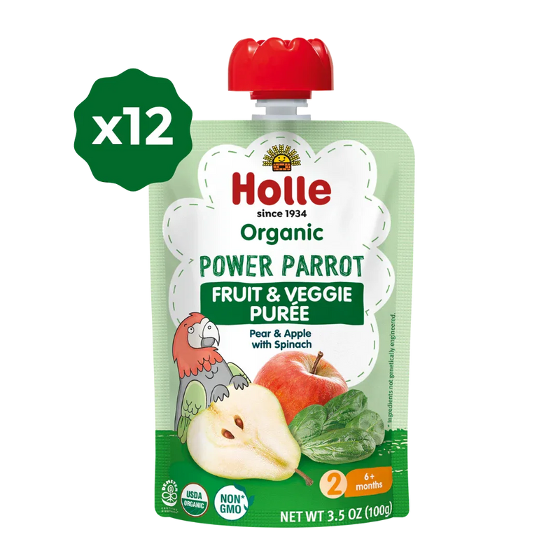 Organic Power Parrot - Fruit & Veggie Puree - BIG FRENCHIES