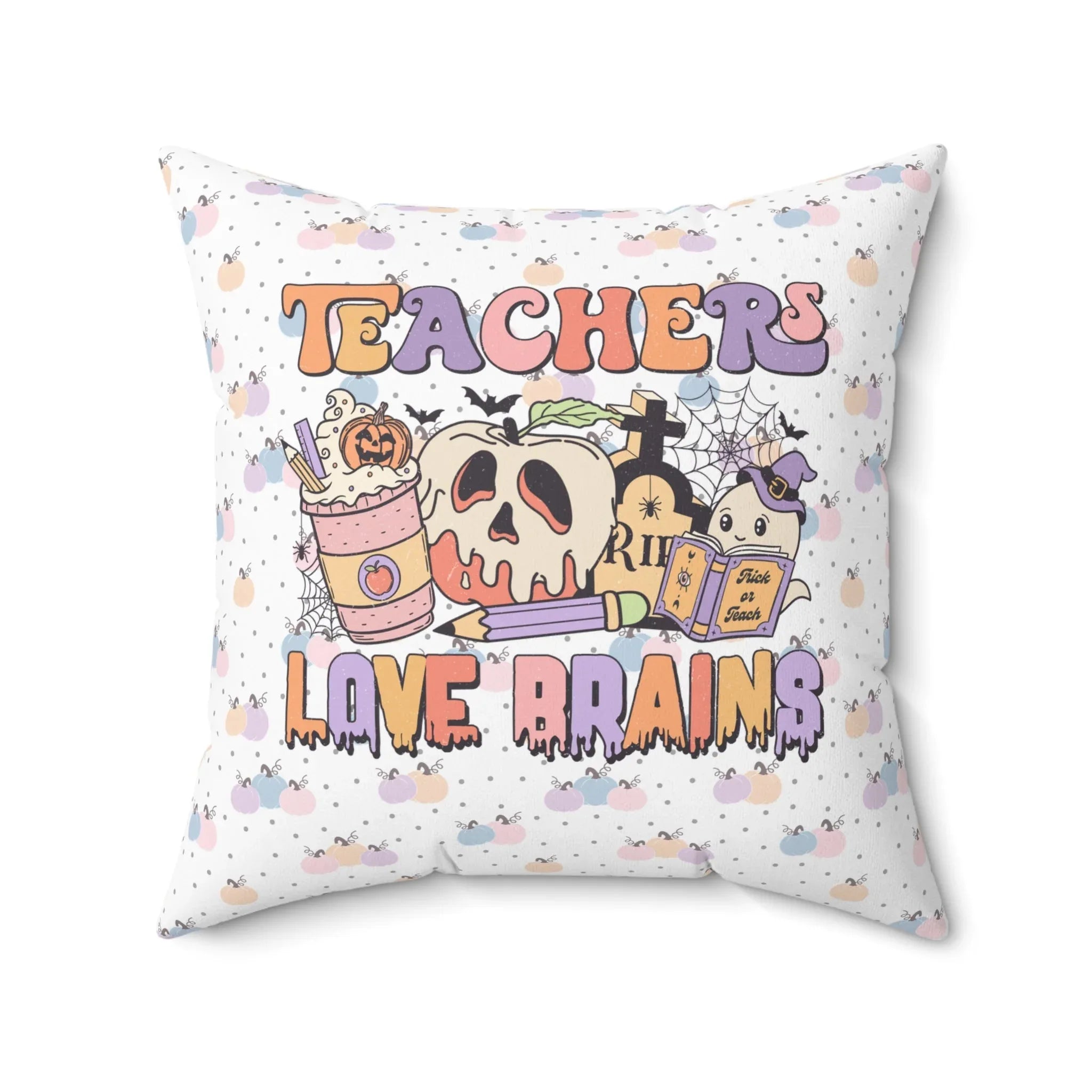 Halloween Teacher Pillow - BIG FRENCHIES