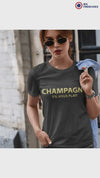 Champagne S'il Vous Plait Women's Organic Tee