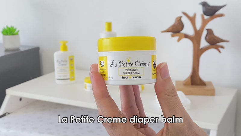 Organic French Diaper Cream by La Petite Crème (1 oz)