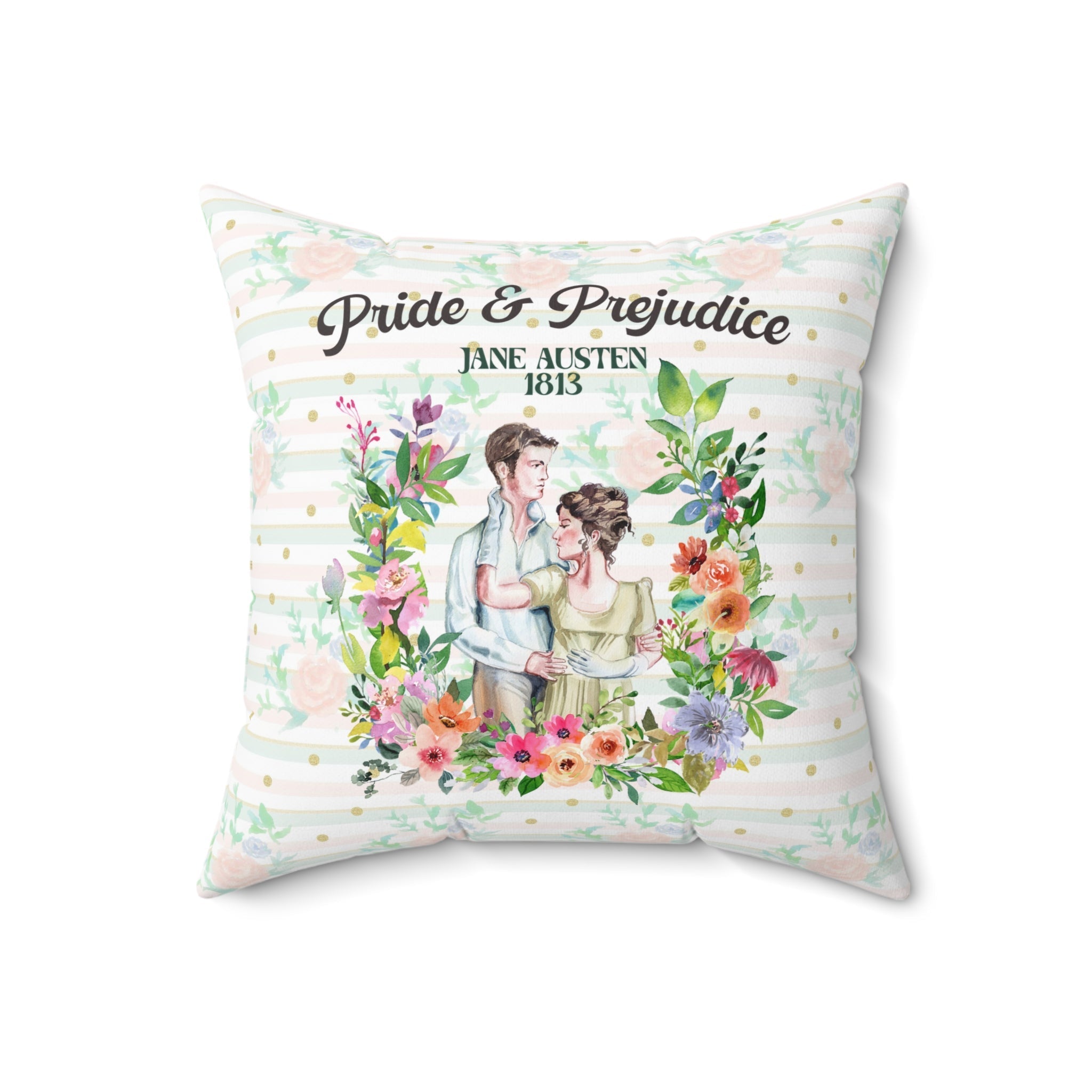 Pride and Prejudice Pillow
