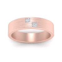 Princess Cut Brush Finish Band