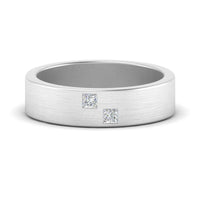 Princess Cut Brush Finish Band
