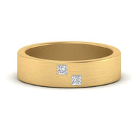 Princess Cut Brush Finish Band