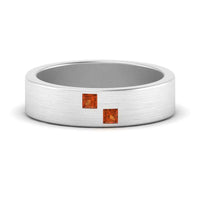 Princess Cut Brush Finish Band