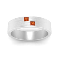 Princess Cut Brush Finish Band