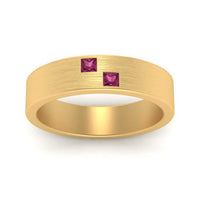 Princess Cut Brush Finish Band
