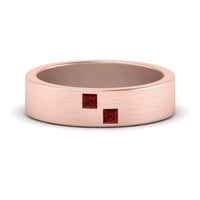 Princess Cut Brush Finish Band