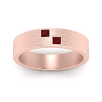 Princess Cut Brush Finish Band