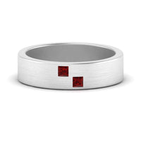 Princess Cut Brush Finish Band