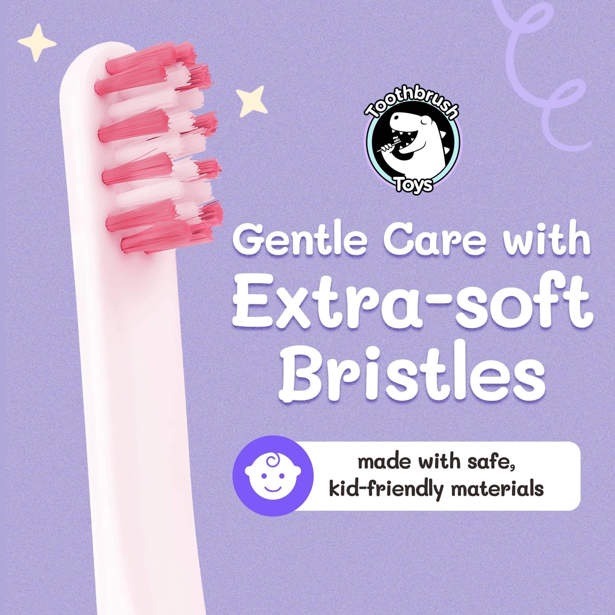 Princess Pearly Whites Toothbrush for Kids With Bonus Brush - BIG FRENCHIES