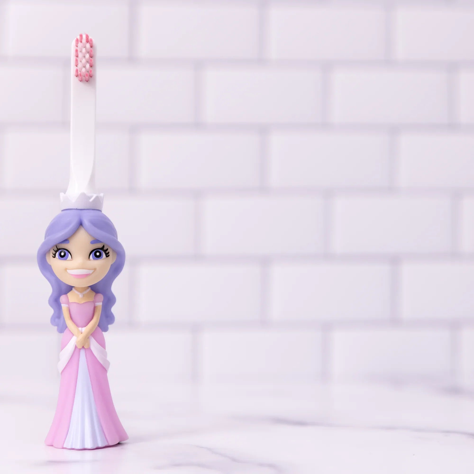 Princess Pearly Whites Toothbrush for Kids With Bonus Brush - BIG FRENCHIES