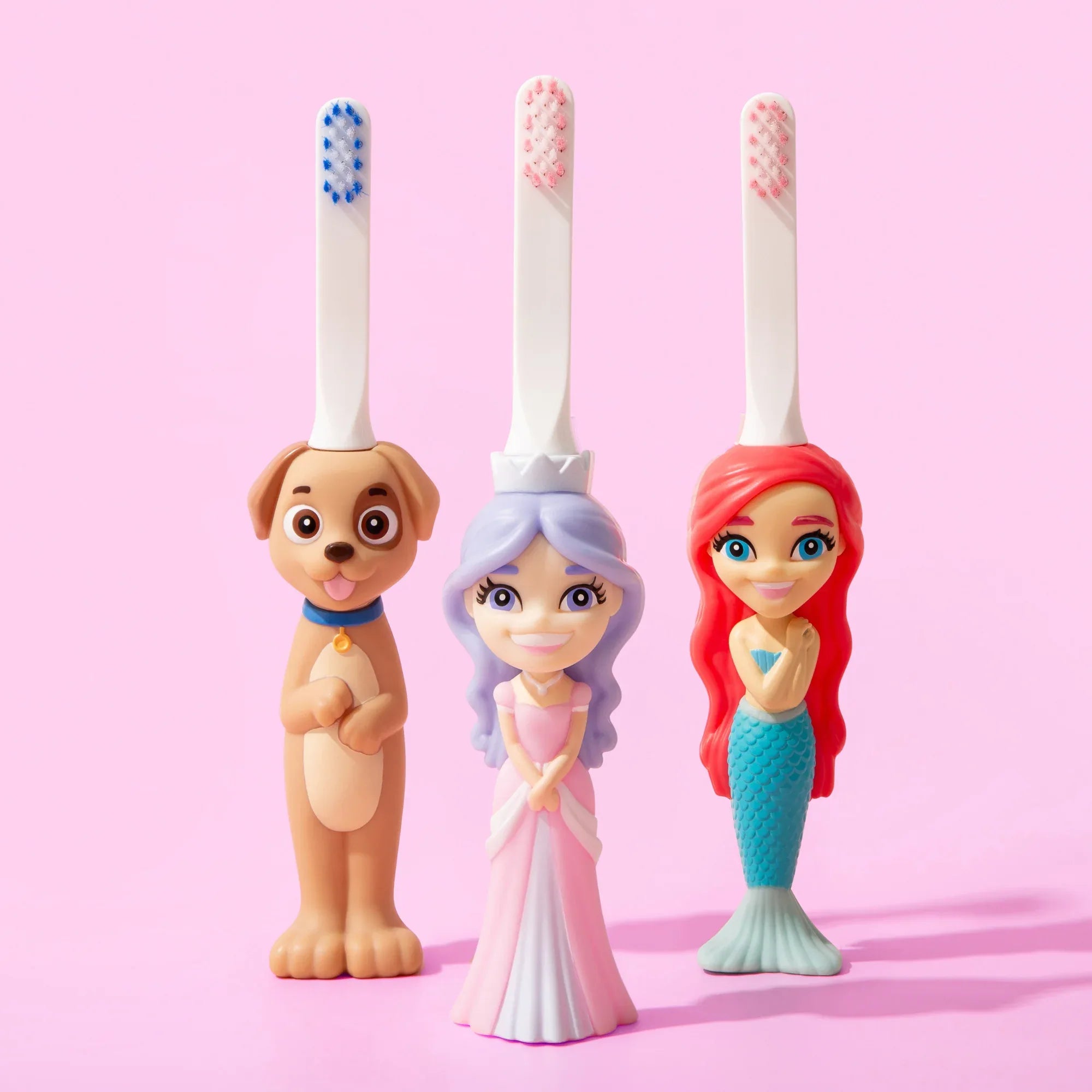 Princess Pearly Whites Toothbrush for Kids With Bonus Brush - BIG FRENCHIES