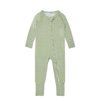 Evergreen Stripe Bamboo Sleeper - BIG FRENCHIES