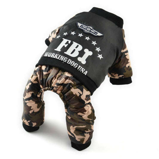 FBI Camouflage Coat | Jumpsuit Pants - BIG FRENCHIES