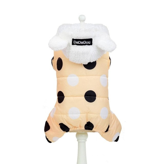Big Polka Dot Snowsuit Jumpsuit - BIG FRENCHIES