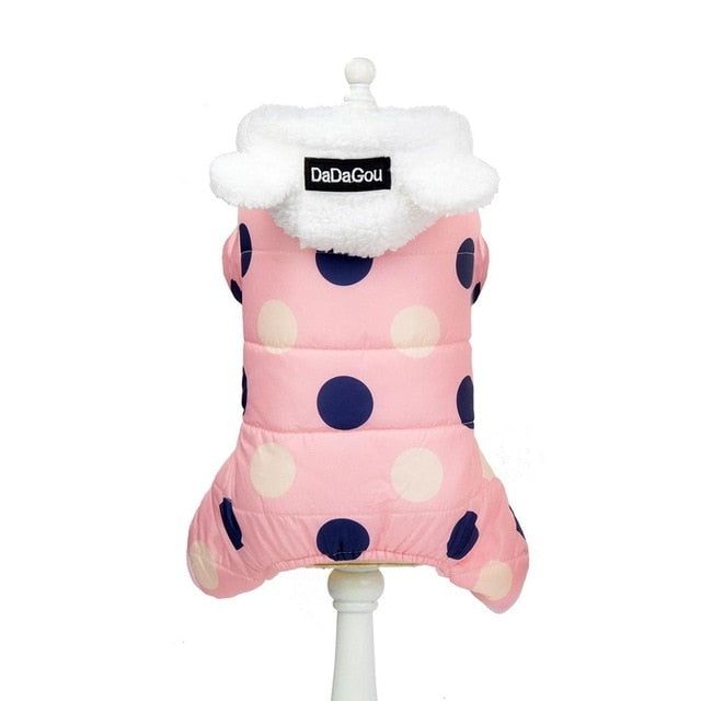 Big Polka Dot Snowsuit Jumpsuit - BIG FRENCHIES