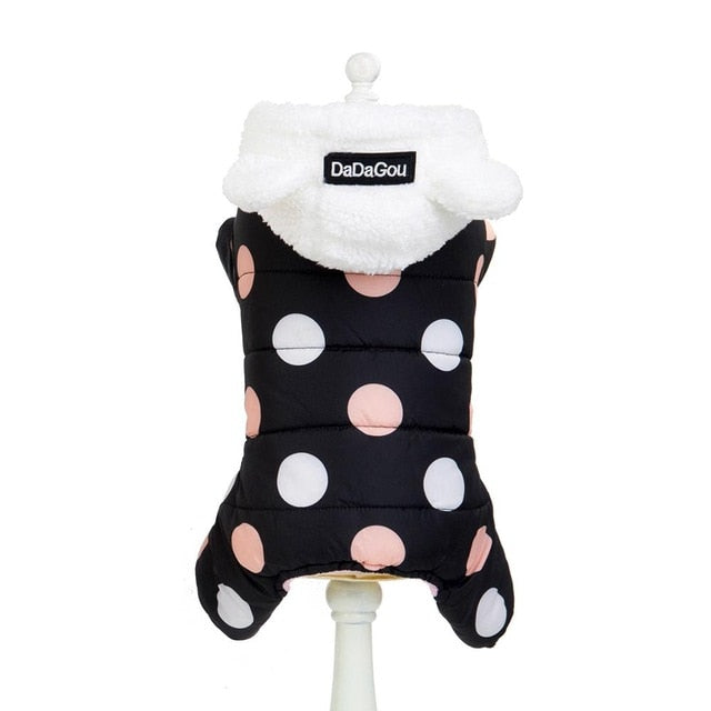 Big Polka Dot Snowsuit Jumpsuit - BIG FRENCHIES