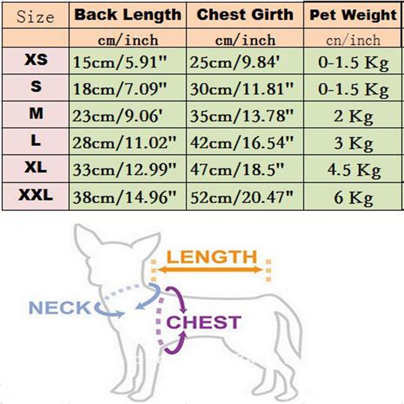 XS-2XL Winter Warm Pet Sweater - BIG FRENCHIES