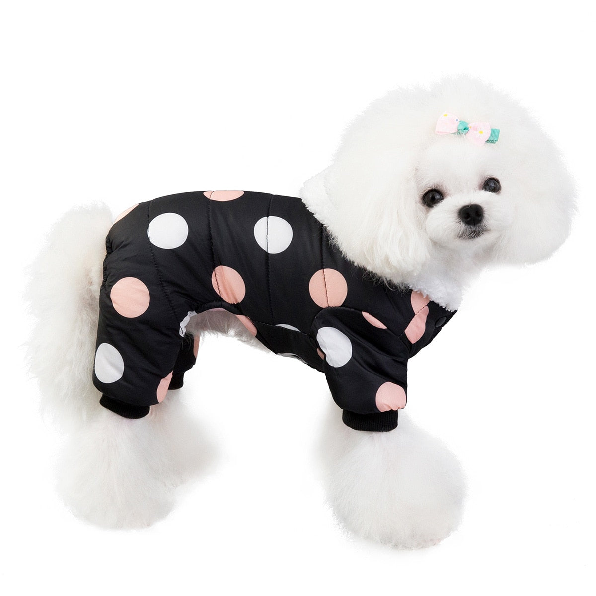 Big Polka Dot Snowsuit Jumpsuit - BIG FRENCHIES